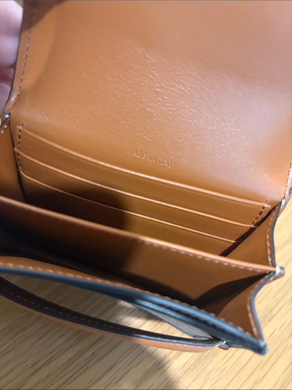 Celine Brown Monogram Triomphe Card Holder Wallet - Picture 5 of 7